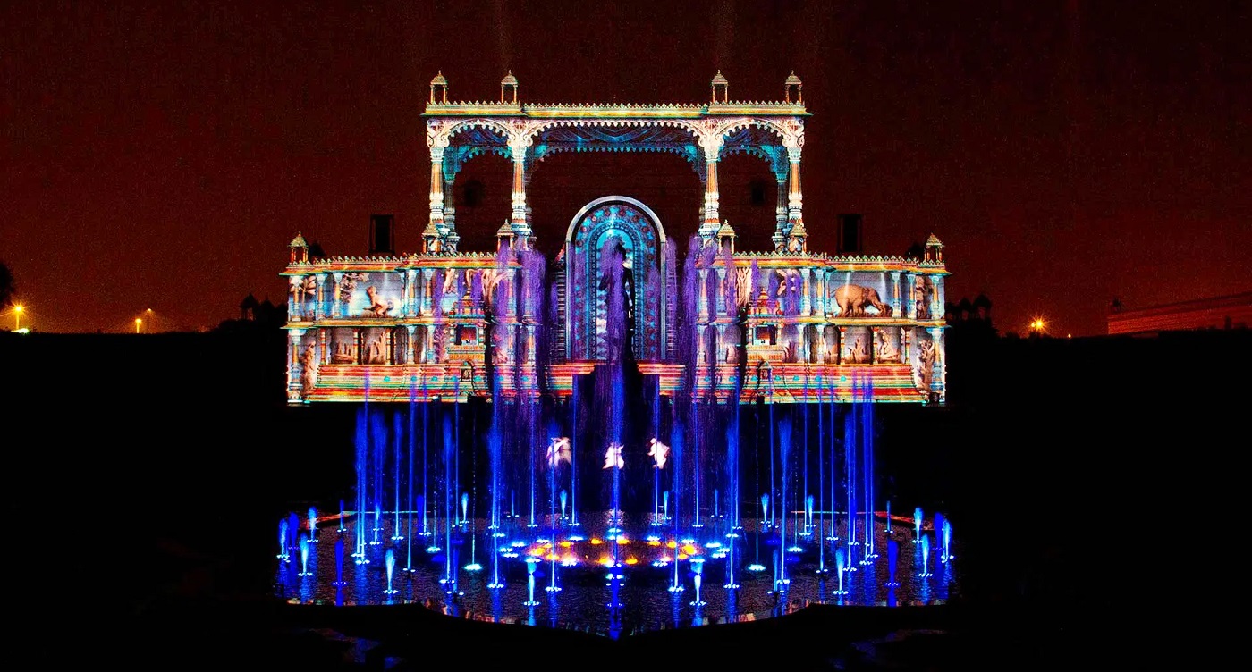 Sound and Light Show at Akshardham Temple